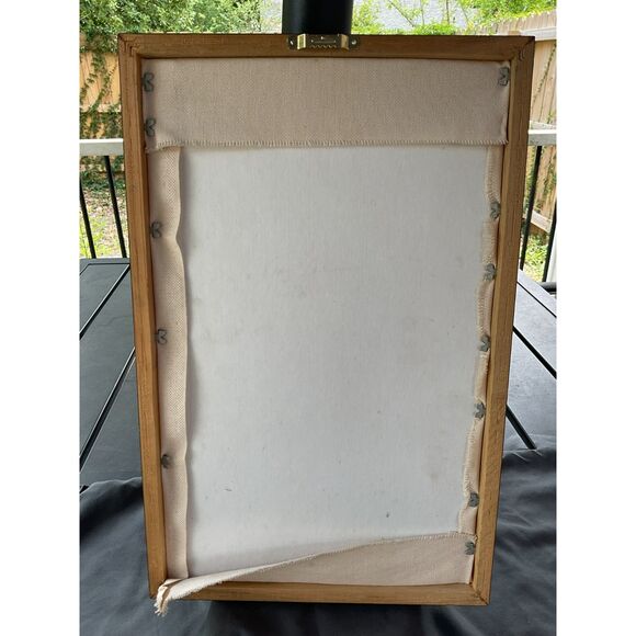 Vintage Framed Christmas Nutcracker Fiber Art Set - Picture 11 of 11